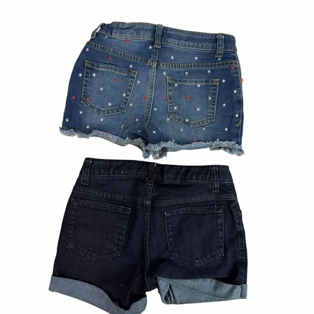 Cat & Jack size 7/8 Shorts, Skort, Tops